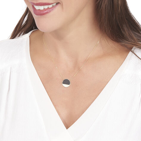 Collier Guenia Or Jaune Onyx - Colliers Femme | Histoire d’Or