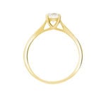 Bague Solitaire Fiona Or Jaune Diamant Synthetique - Bagues solitaires Femme | Histoire d&rsquo;Or