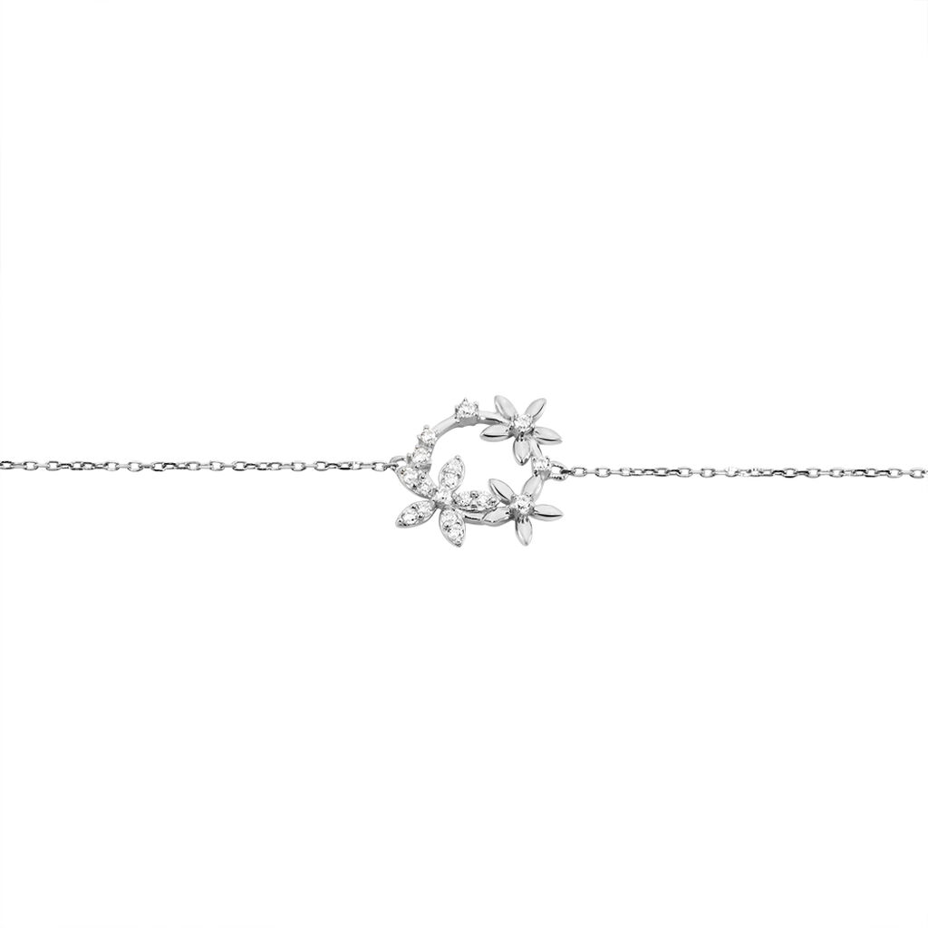 Bracelet Elinia Argent Blanc Oxyde De Zirconium - Bracelets Femme | Histoire d&rsquo;Or
