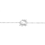 Bracelet Elinia Argent Blanc Oxyde De Zirconium - Bracelets Femme | Histoire d&rsquo;Or