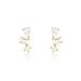 Boucles D'oreilles Puces Osip Or Jaune Oxyde De Zirconium - Clous d'oreilles Femme | Histoire d’Or