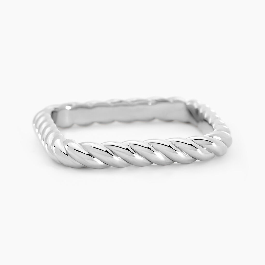 Bague Ocean Argent Blanc - Bagues fantaisie Femme | Histoire d’Or