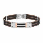 Bracelet Sawssan Or Acier Bicolore - Bracelets Homme | Histoire d&rsquo;Or
