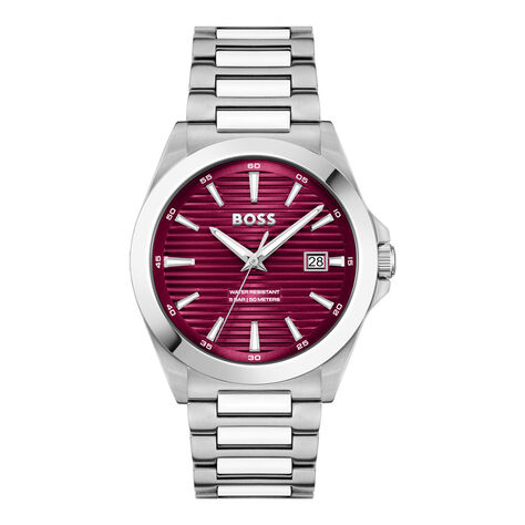 Montre Hugo Boss Boss Strike Bordeaux - Montres Homme | Histoire d’Or