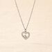 Collier Sweet Heart Or Blanc Diamant - Colliers Femme | Histoire d’Or