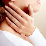 Bague Diamotion Or Blanc Diamant - Bagues solitaires Femme | Histoire d&rsquo;Or