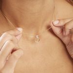 Collier Jazmine Jaune Diamant Blanc - Colliers Femme | Histoire d&rsquo;Or