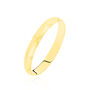 Alliance Harmonie Demi Jonc Classique Or Jaune