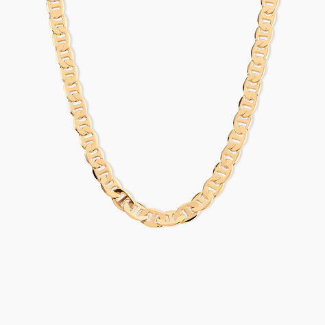 Collier Plaqu&eacute; Or Kamen - Chaines Homme | Histoire d&rsquo;Or