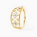 Bague Or Jaune Eternal Spring 3 Fleurs Diamants
