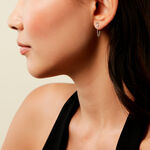 Boucles D'Oreilles Pendantes Manuelita Argent Blanc Oxyde De Zirconium - Boucles d'oreilles fantaisie Femme | Histoire d&rsquo;Or