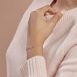 Bracelet Audrey-rose Argent Blanc - Bracelets Arbre de vie Femme | Histoire d’Or