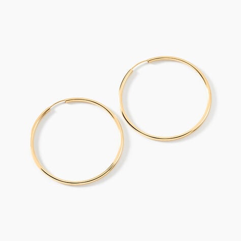 Cr&eacute;oles Valencina Or Jaune - Boucles d'oreilles cr&eacute;oles Femme | Histoire d&rsquo;Or