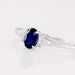 Bague Or Blanc Marie Saphir Diamants - Bagues solitaires Femme | Histoire d’Or