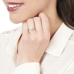 Bague Solitaire Gatiane Argent Oxyde De Zirconium - Bagues solitaires Femme | Histoire d&rsquo;Or