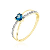 Bague Rory Or Jaune Topaze