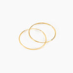 Cr&eacute;oles Muses Or Jaune - Boucles d'oreilles cr&eacute;oles Femme | Histoire d&rsquo;Or