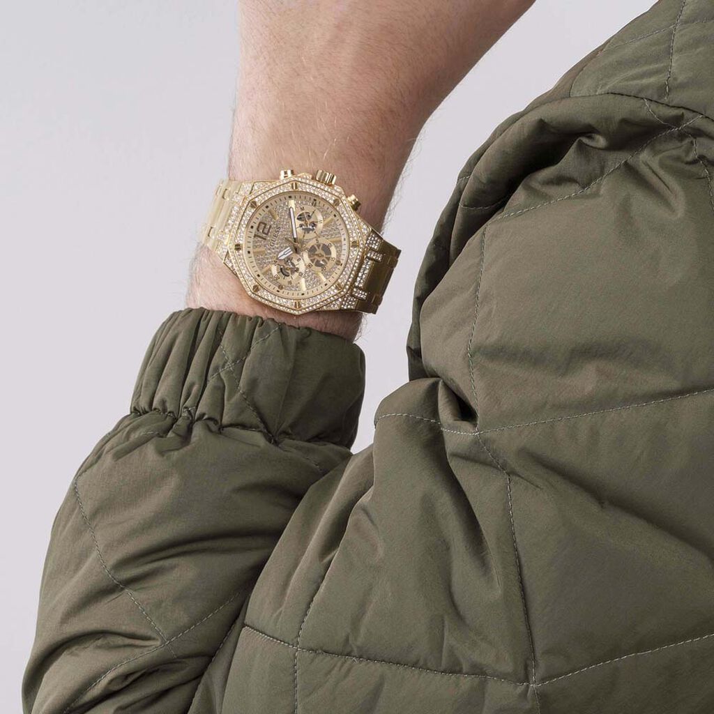 Montre Guess Momentum Doré - Montres Homme | Histoire d’Or