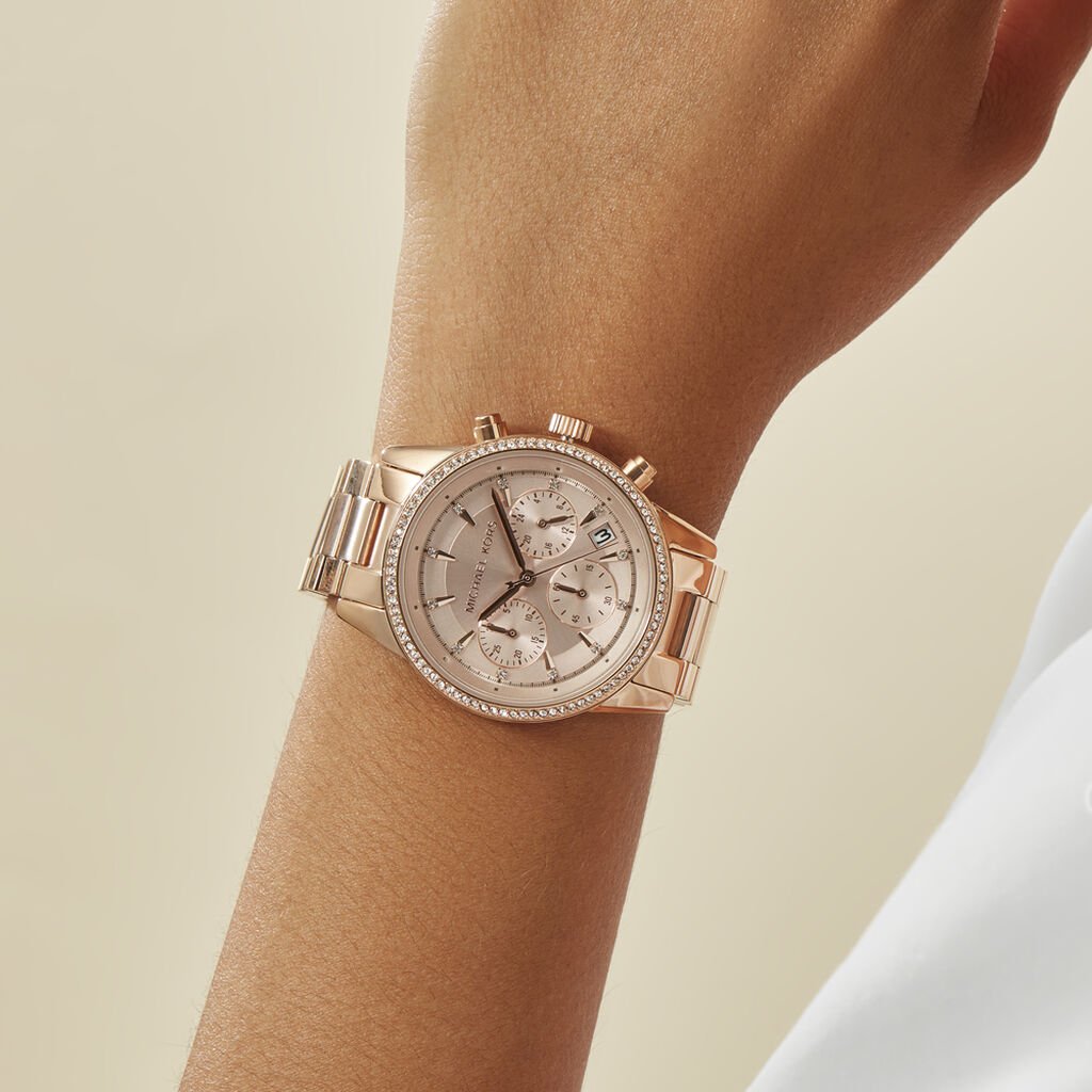 Montre Michael Kors BRYANT Rose - Montres Femme | Histoire d’Or