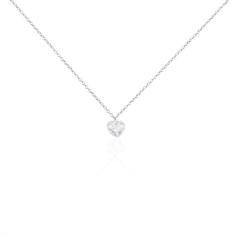 Collier Argent Sopher Oxyde De Zirconium - Colliers fantaisie Femme | Histoire d’Or