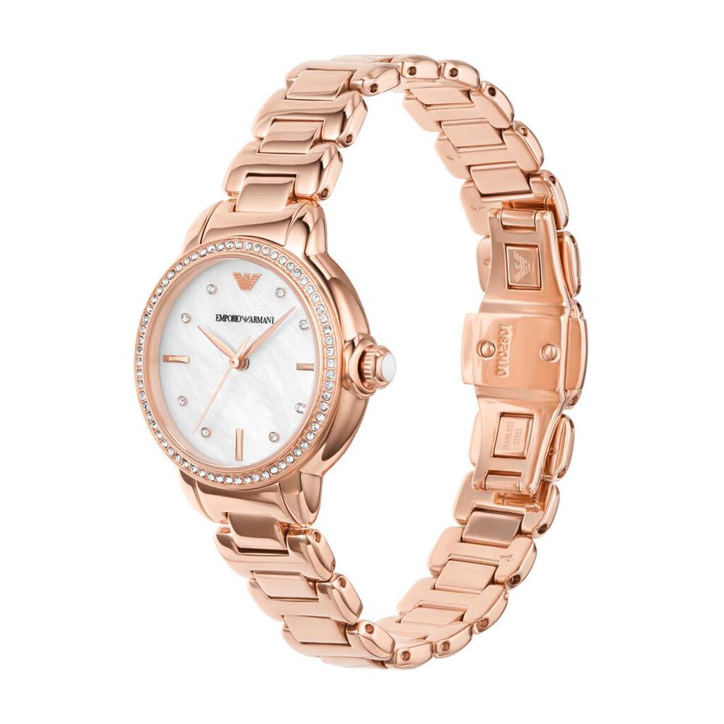 Montre Emporio Armani Blanc - Montres Femme | Histoire d&rsquo;Or