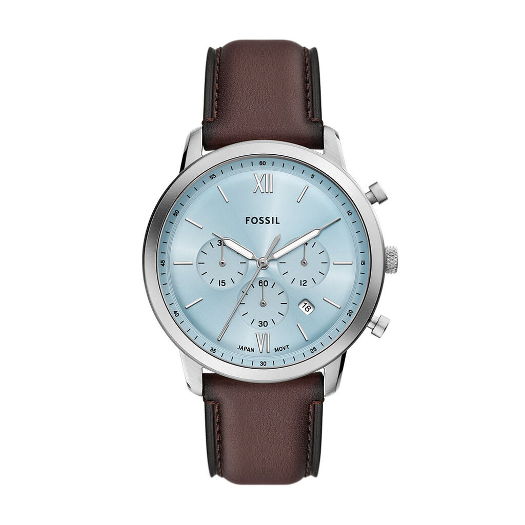 Montre Fossil Neutra Chrono Bleu Sky - Montres Homme | Histoire d’Or