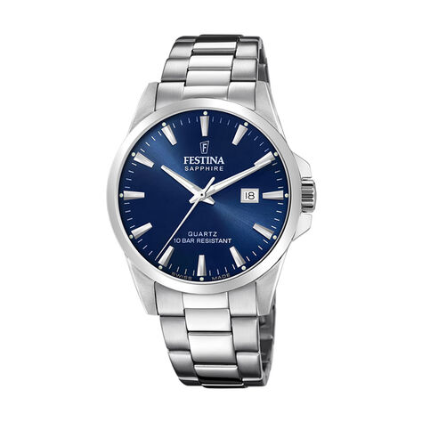Montre Festina Swiss Made 41 Bleu London - Montres suisses Homme | Histoire d&rsquo;Or