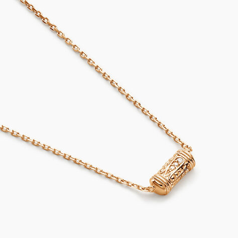 Collier Manua Plaqué Or Jaune Oxyde De Zirconium - Colliers Femme | Histoire d’Or