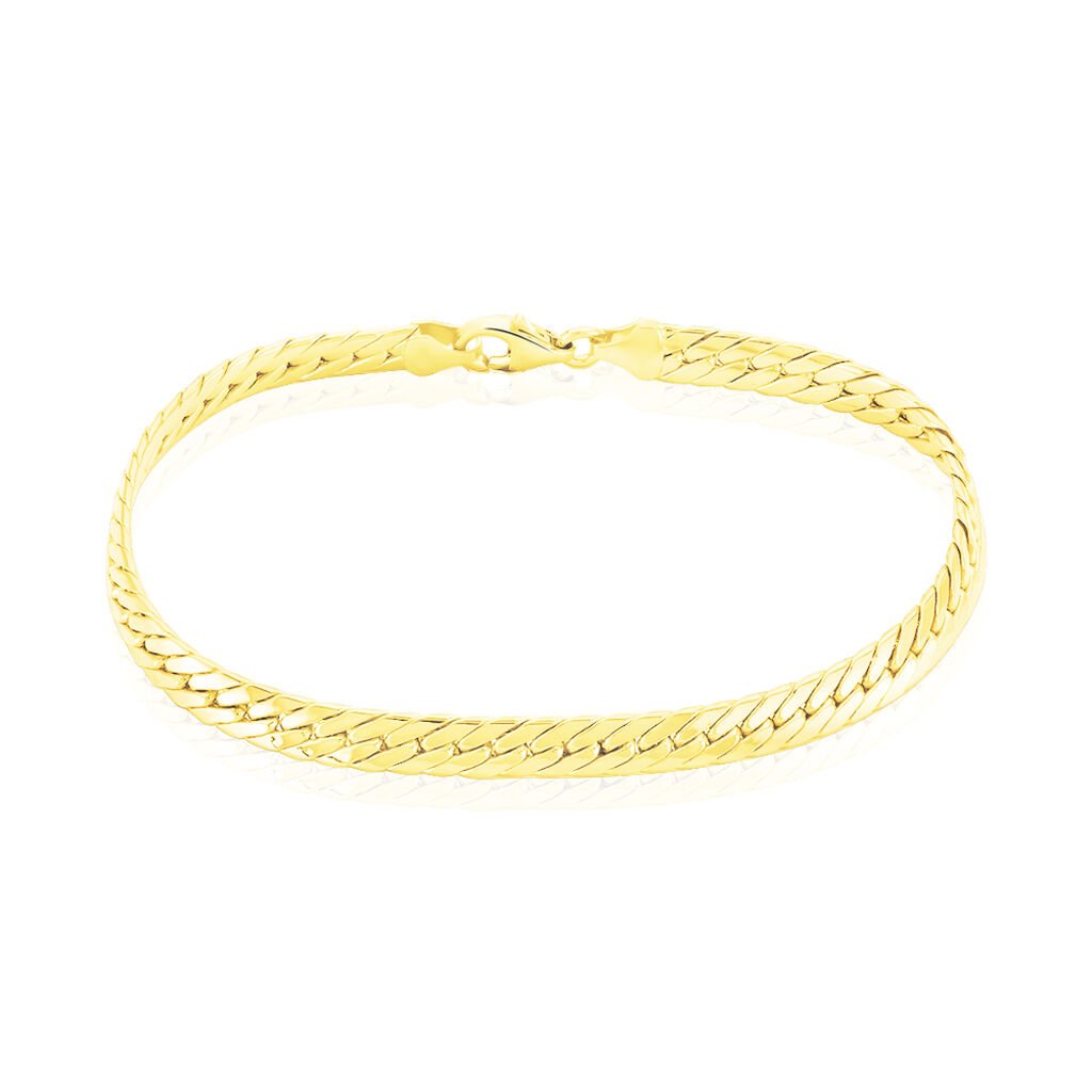 Bracelet Izel Maille Anglaise Or Jaune - Bracelets chaîne Femme | Histoire d’Or