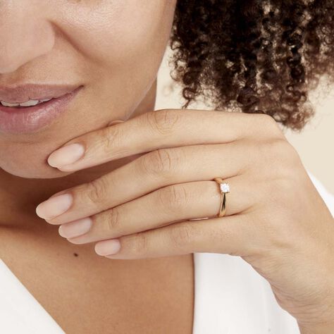 Bague Solitaire Artemis Or Jaune Diamant - Bagues solitaires Femme | Histoire d’Or