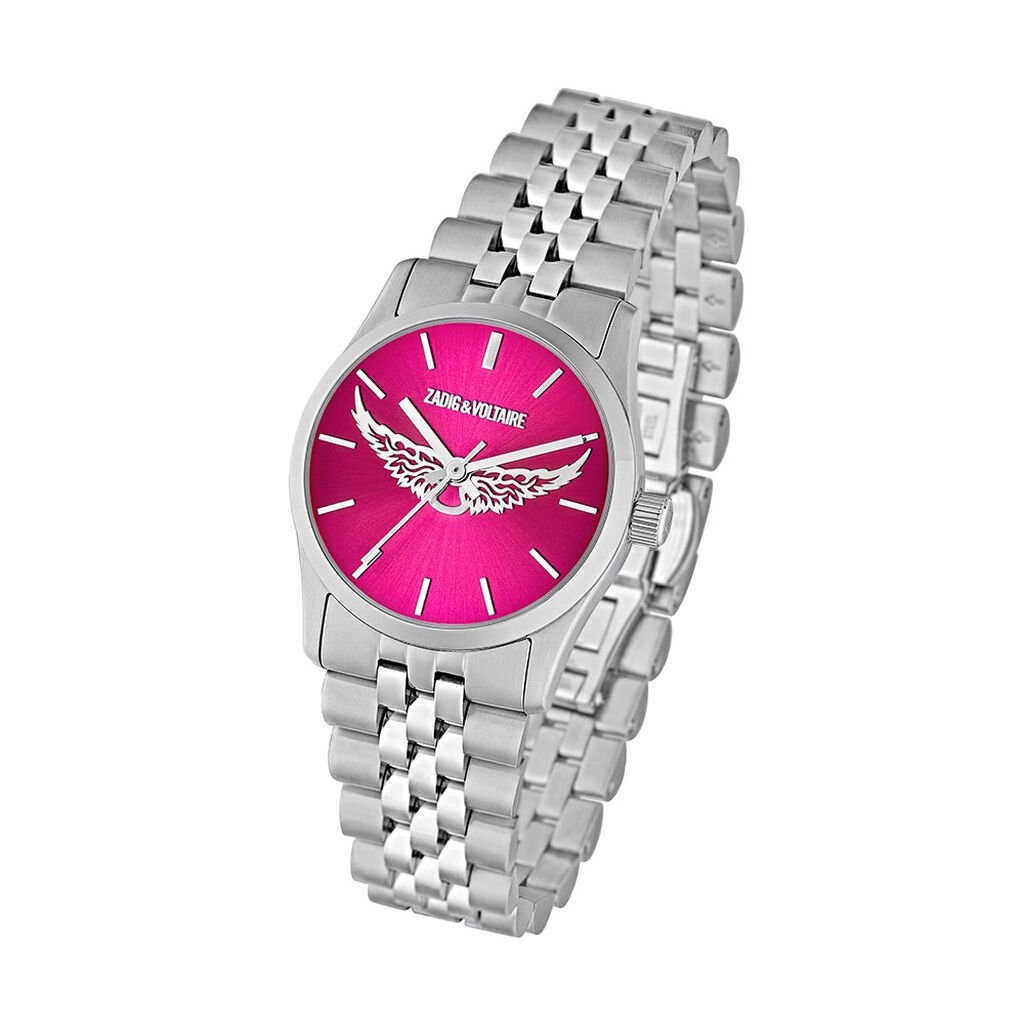 Montre Zadig Et Voltaire Zadig 3 Rose - Montres Femme | Histoire d&rsquo;Or