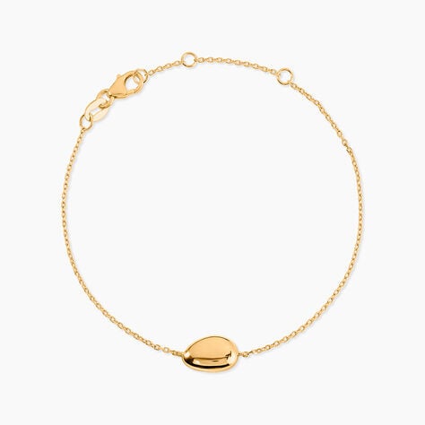 Bracelet Classic Bold Plaqu&eacute; Or Jaune - Bracelets fantaisie Femme | Histoire d&rsquo;Or
