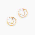 Cr&eacute;oles Byron Or Jaune - Boucles d'oreilles cr&eacute;oles Femme | Histoire d&rsquo;Or