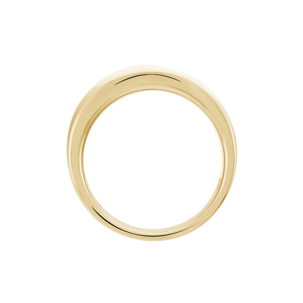 Bague Guerline Plaqu&eacute; Or Jaune Oxyde De Zirconium - Bagues avec pierre Femme | Histoire d&rsquo;Or