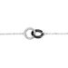 Bracelet Dina Argent Blanc Céramique Et Oxyde De Zirconium - Bracelets fantaisie Femme | Histoire d’Or