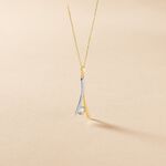 Collier Madli Or Bicolore Topaze - Colliers Femme | Histoire d&rsquo;Or