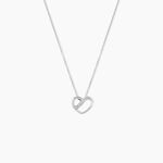 Collier Or Blanc Juliane Diamants - Colliers Femme | Histoire d&rsquo;Or