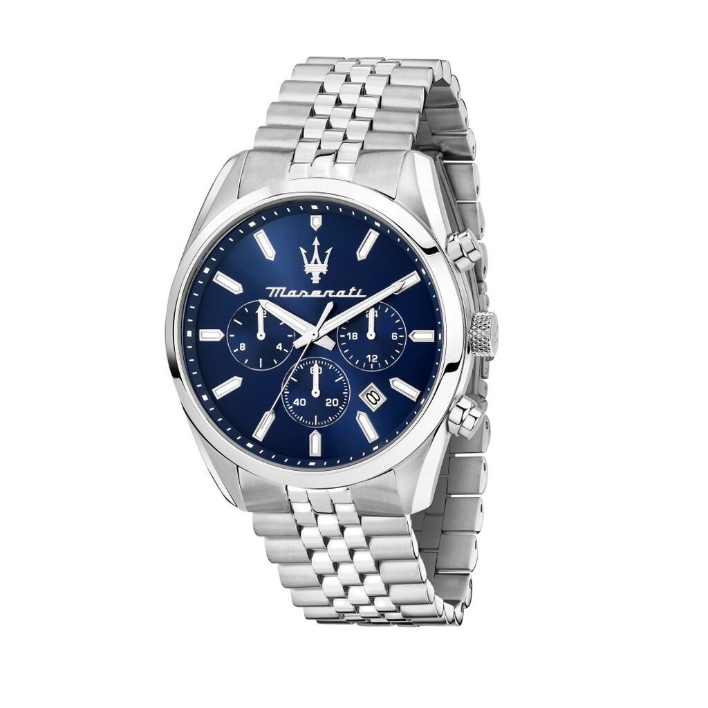 Montre Maserati Attrazione Bleu - Id&eacute;es cadeaux Homme | Histoire d&rsquo;Or