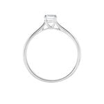 Bague Solitaire Fiona Or Blanc Topaze - Bagues solitaires Femme | Histoire d&rsquo;Or