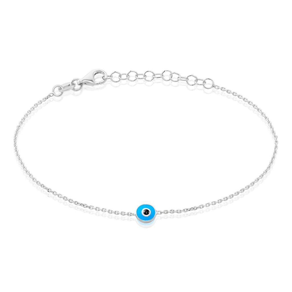 Bracelet Parad'eyes Argent Blanc - Bracelets Femme | Histoire d&rsquo;Or