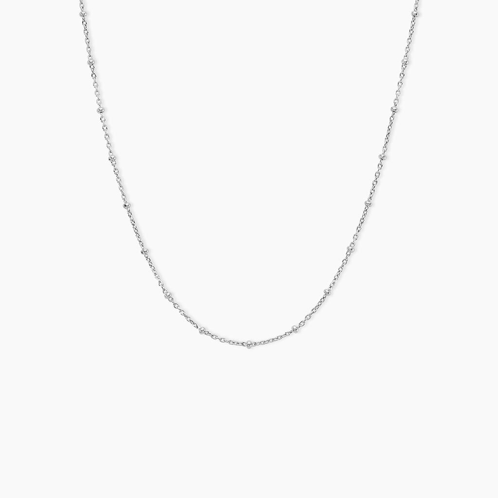 Chaine Kathi Argent Blanc - Chaines Femme | Histoire d’Or