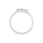 Bague Diamotion Or Blanc Diamant - Bagues avec pierre Femme | Histoire d&rsquo;Or