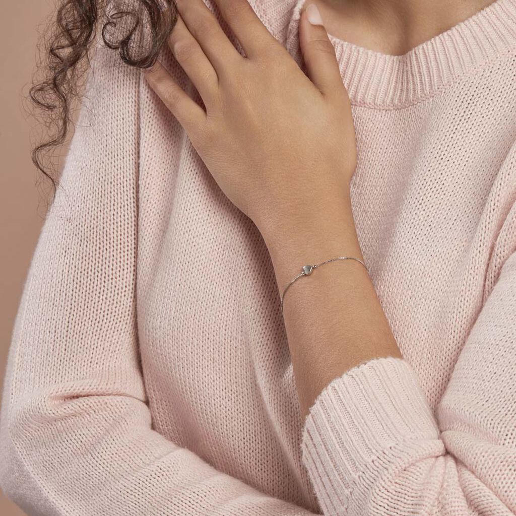 Bracelet Leandra Argent Blanc - Bracelets Femme | Histoire d’Or