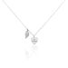 Collier Argent Blanc Laios - Colliers Coeur Femme | Histoire d’Or