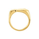 Bague Gold Aura Acier Jaune - Bagues fantaisie Femme | Histoire d&rsquo;Or