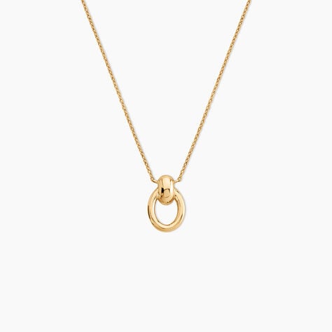Collier Classic Bold Plaqu&eacute; Or Jaune - Bijoux sans pierre Femme | Histoire d&rsquo;Or