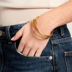 Bracelet Jonc Segalene Acier Jaune - Bracelets joncs Femme | Histoire d&rsquo;Or
