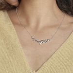 Collier Andeol Argent Blanc Oxyde De Zirconium - Colliers fantaisie Femme | Histoire d&rsquo;Or