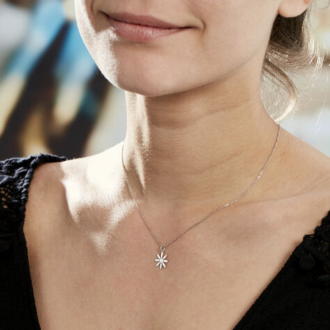 Collier Olva Argent Blanc - Colliers fantaisie Femme | Histoire d’Or