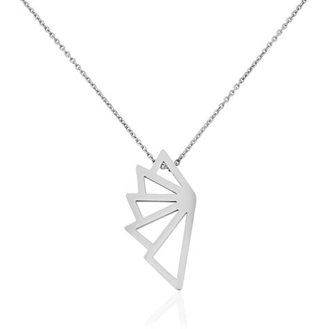 Collier Osaka Acier Blanc - Colliers fantaisie Femme | Histoire d’Or